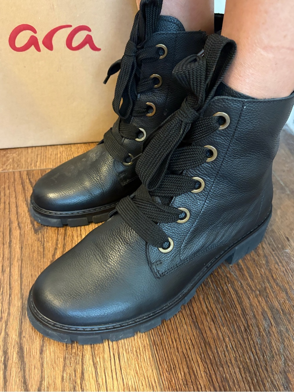 ARA German Brand lace Up Boots